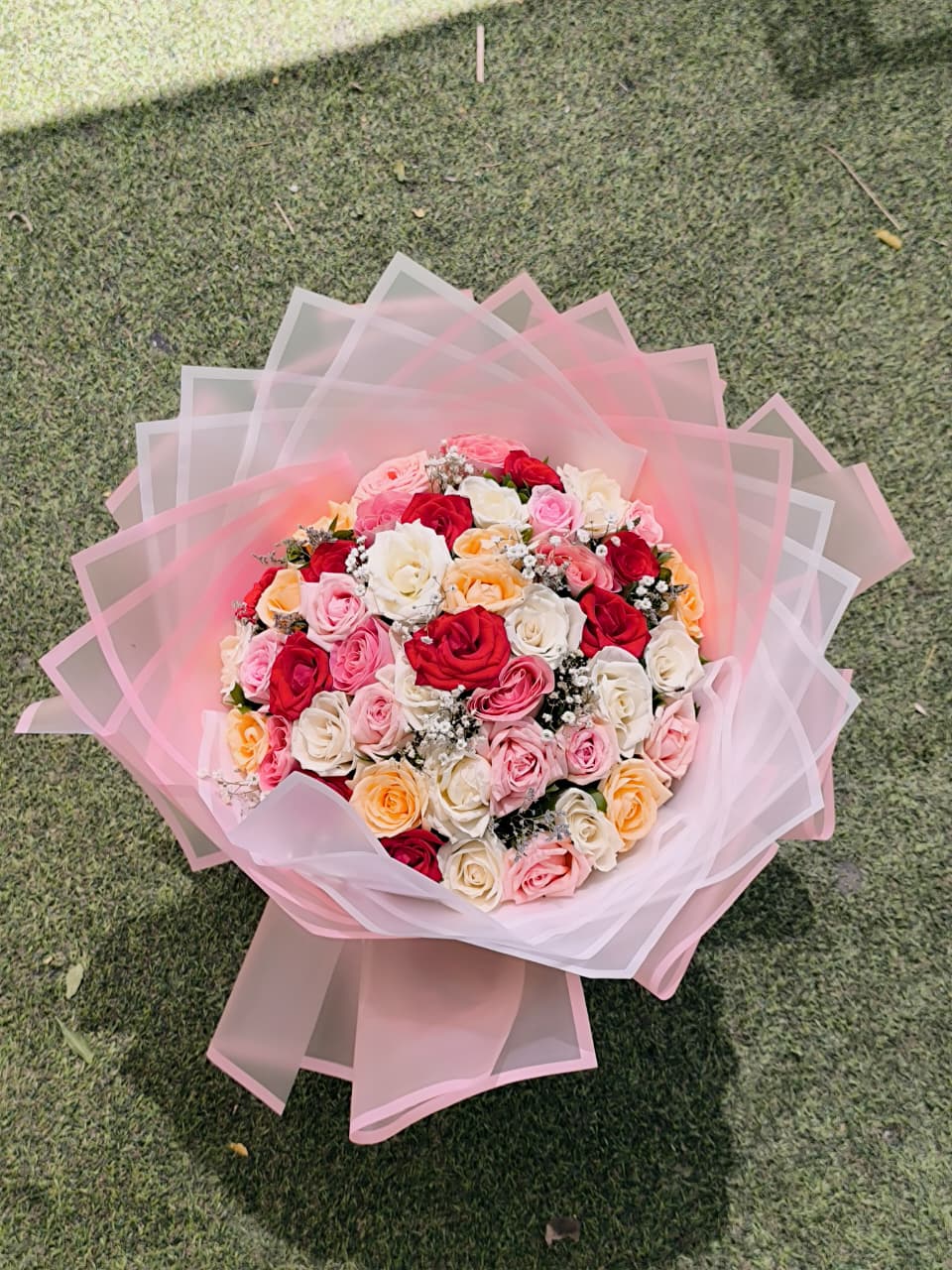 Bouquet Rond Panaché